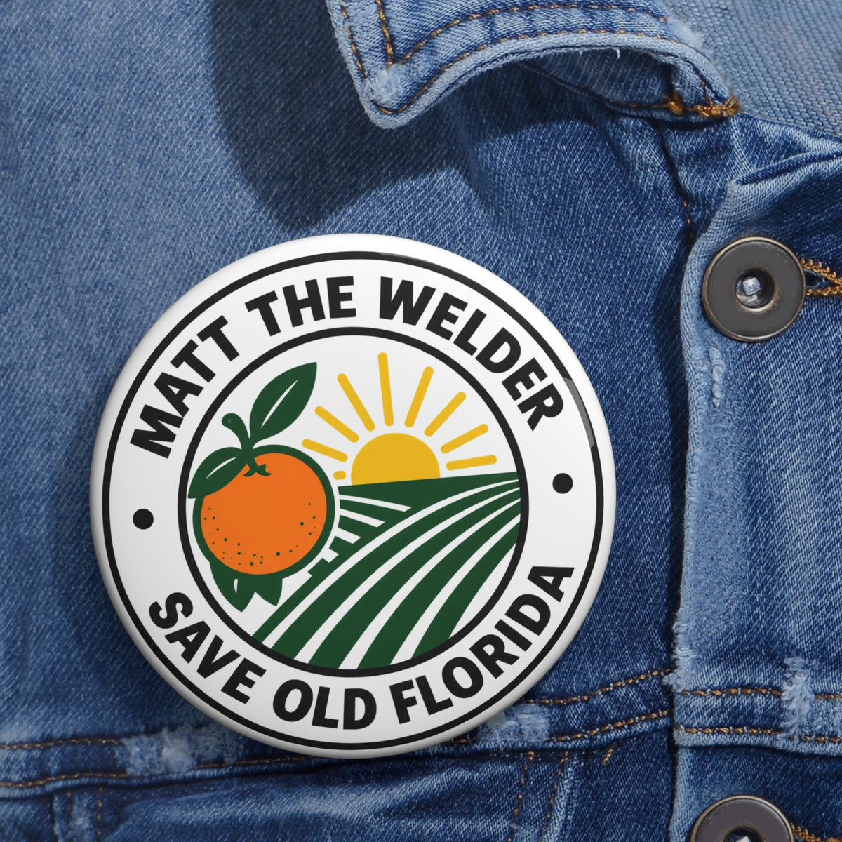 Custom Pin Buttons