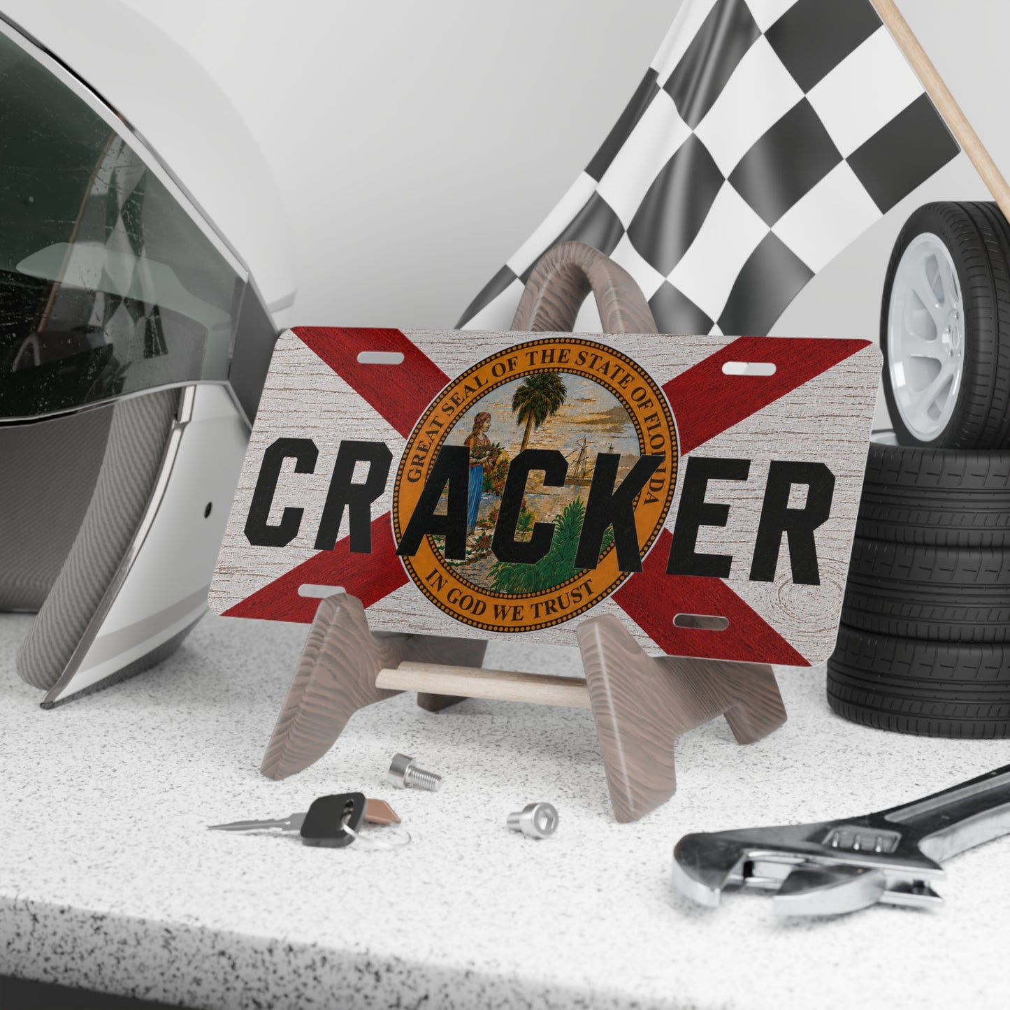Florida Cracker License Plate