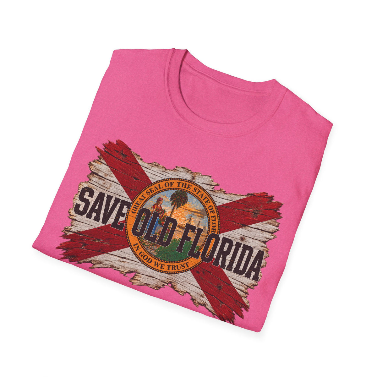 Save Old Florida Unisex Softstyle T-Shirt