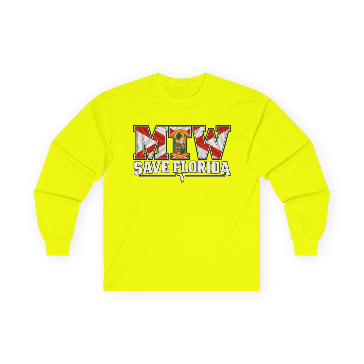 Save Florida Unisex Ultra Cotton Long Sleeve Tee