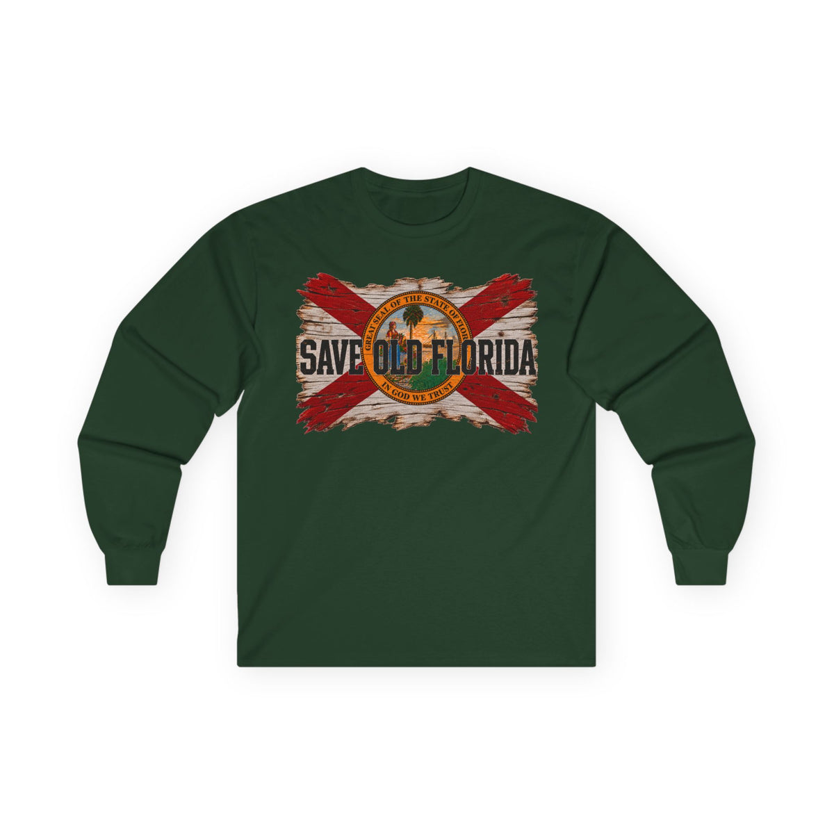 Save Old Florida Unisex Ultra Cotton Long Sleeve Tee