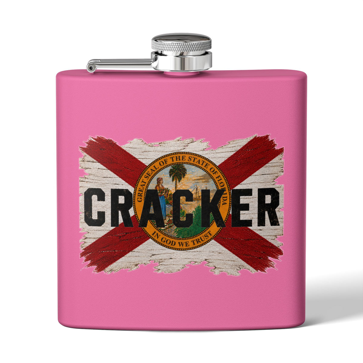 Stainless Steel Flask, 6oz