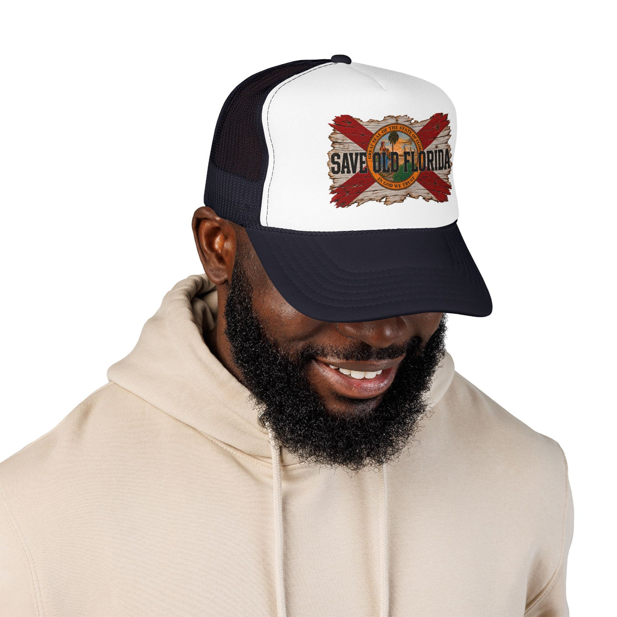 Save Old Florida Foam Trucker Hat