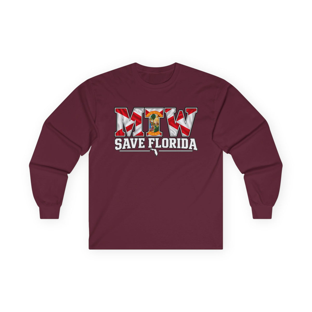 Save Florida Unisex Ultra Cotton Long Sleeve Tee