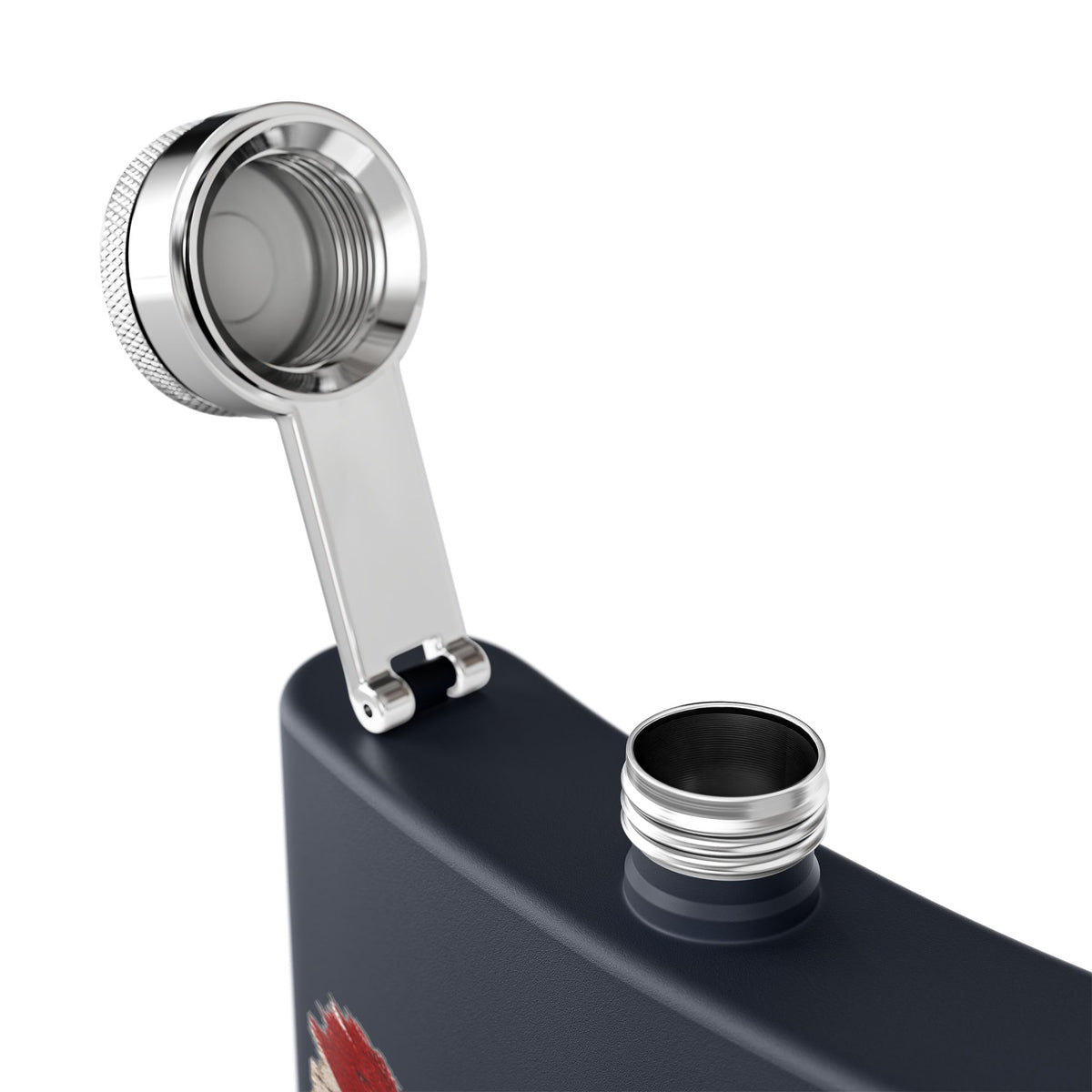 Stainless Steel Flask, 6oz