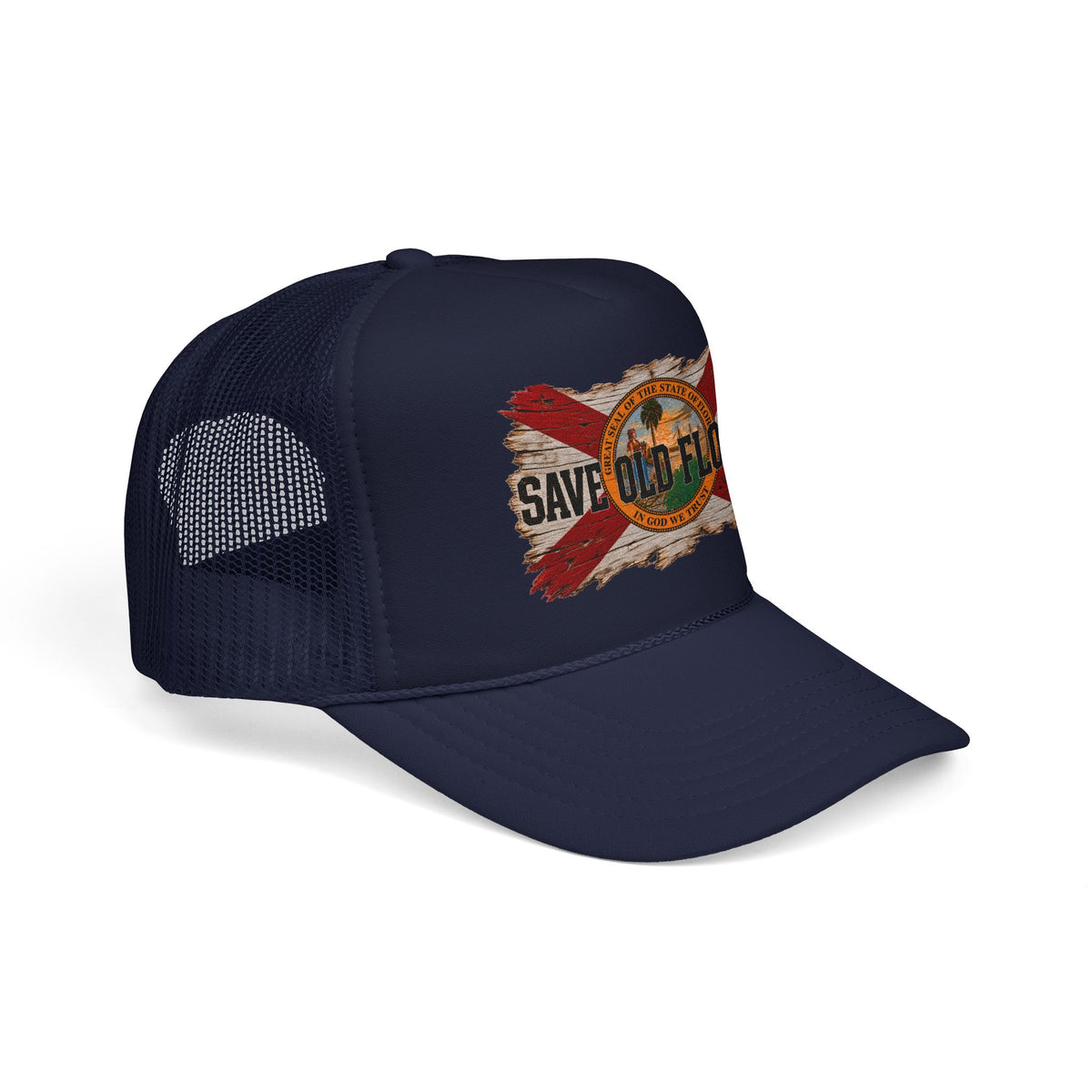 Save Old Florida Foam Trucker Hat