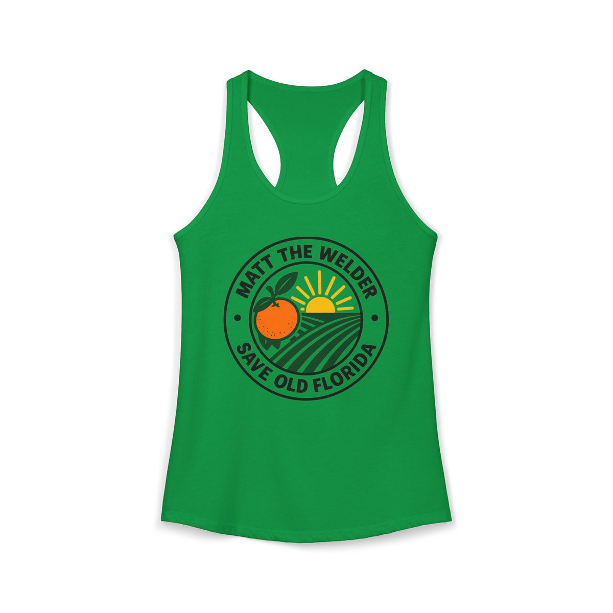 Matt The Welder Women's Ideal Racerback Tank