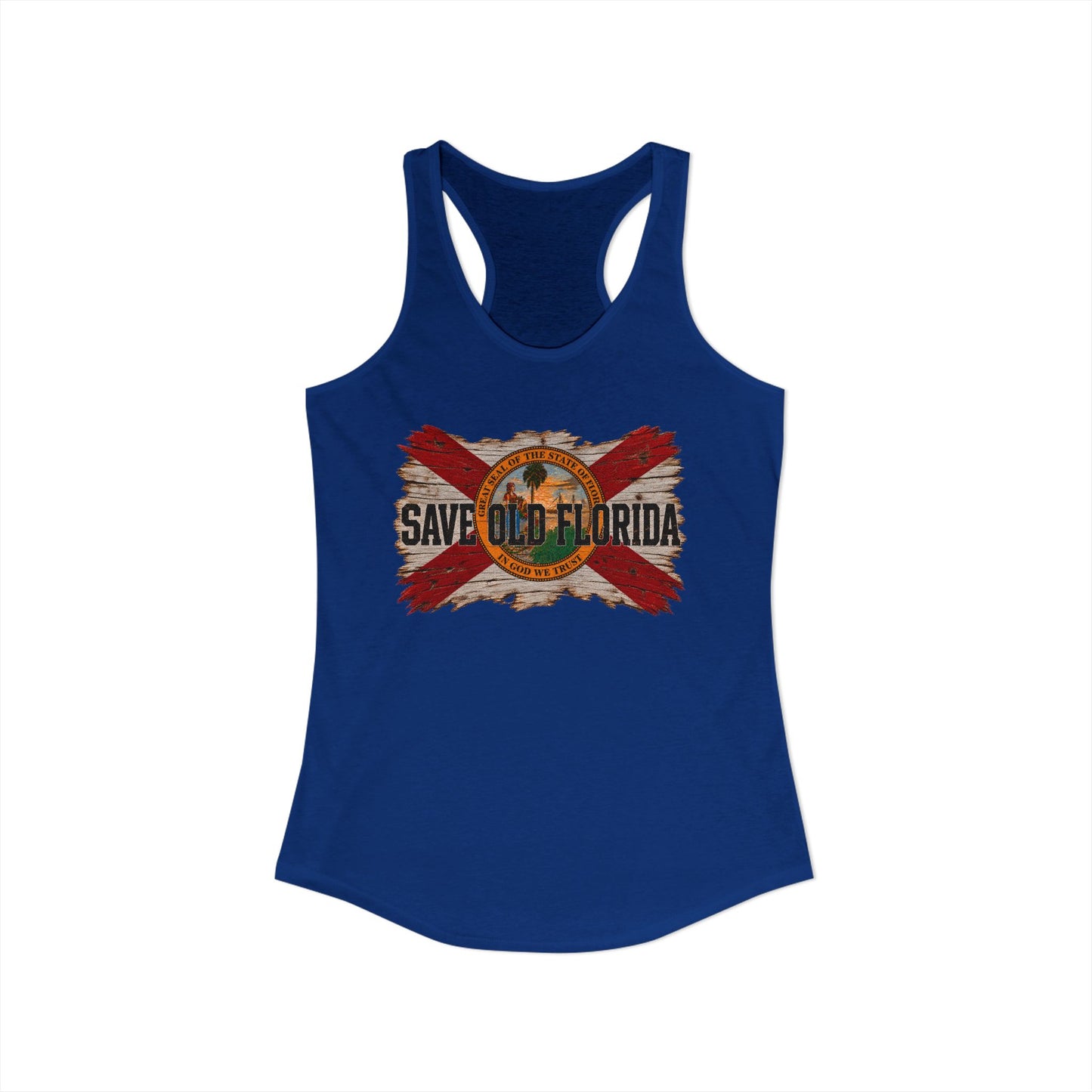 Save Old Florida Women's Racerback Tank