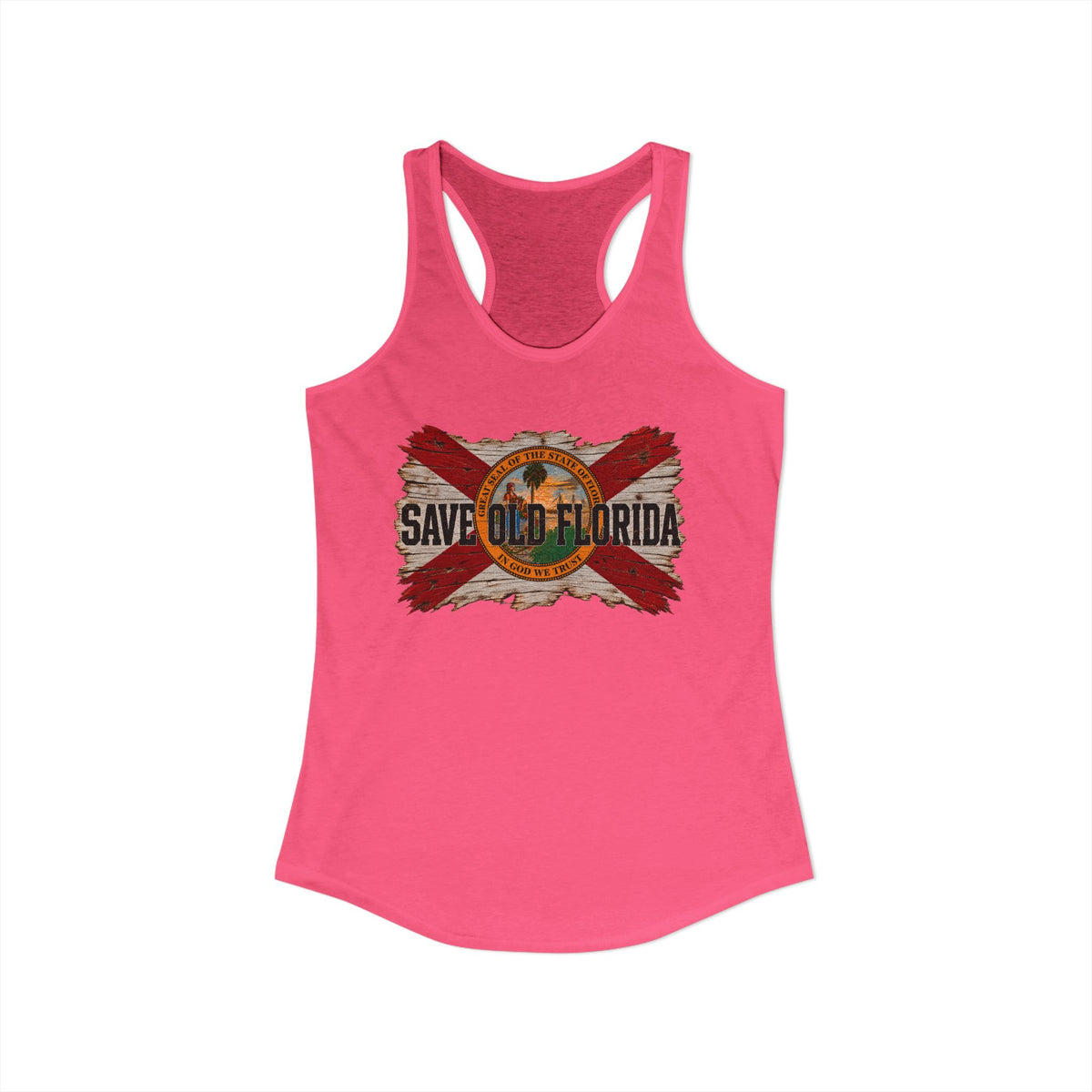 Save Old Florida Women's Racerback Tank