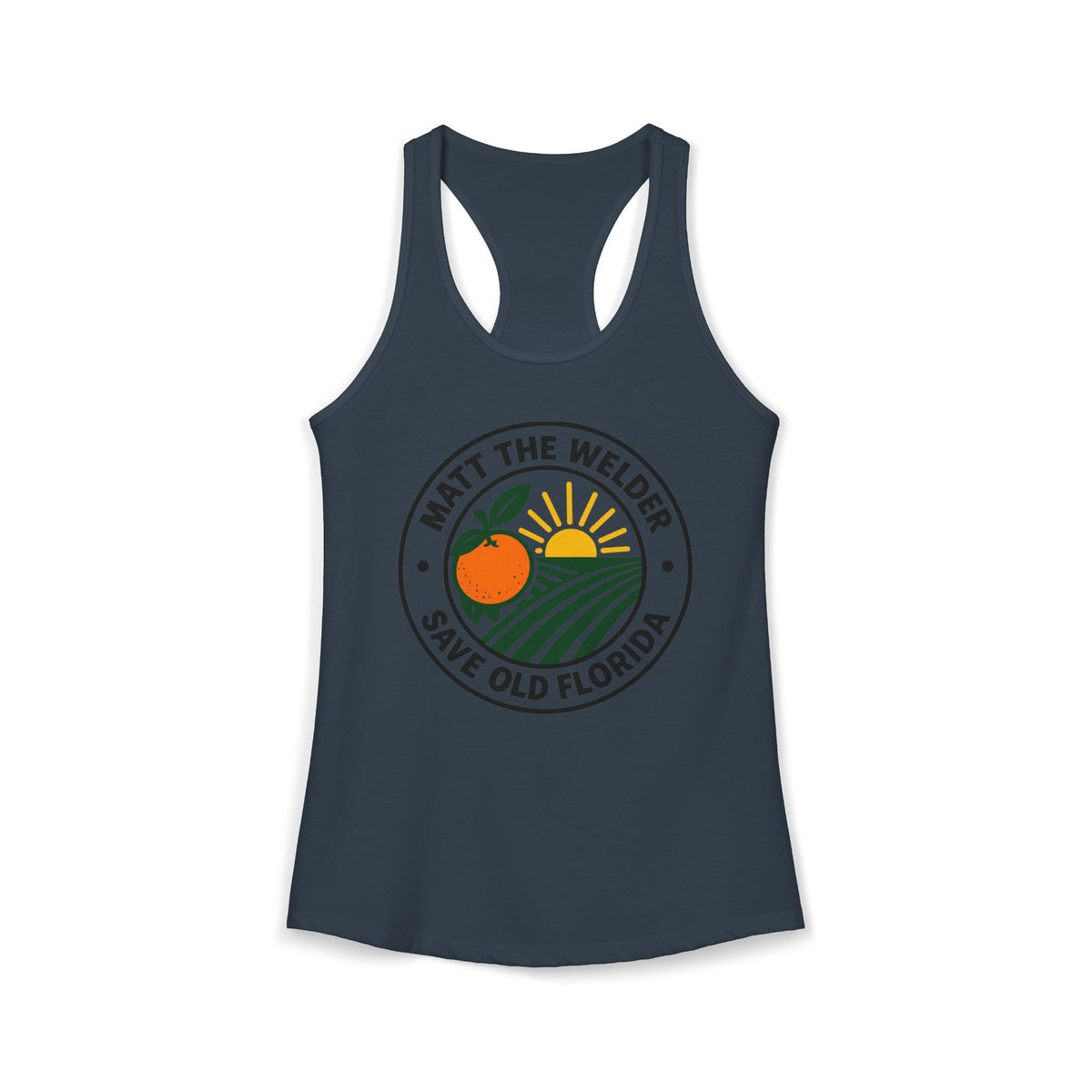 Matt The Welder Women's Ideal Racerback Tank