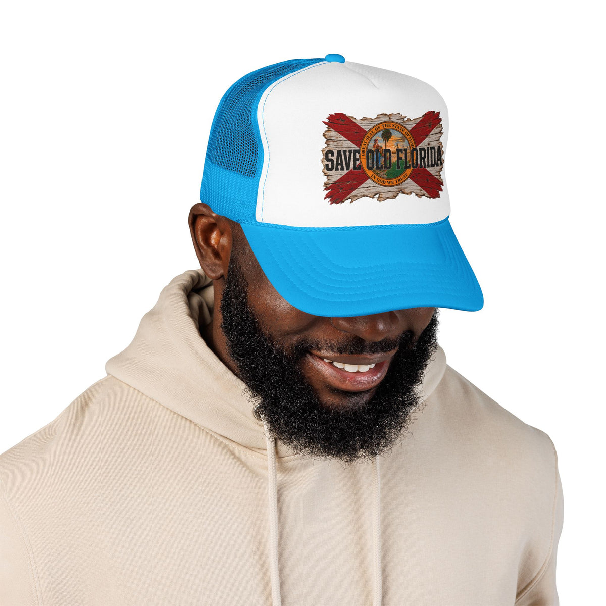 Save Old Florida Foam Trucker Hat