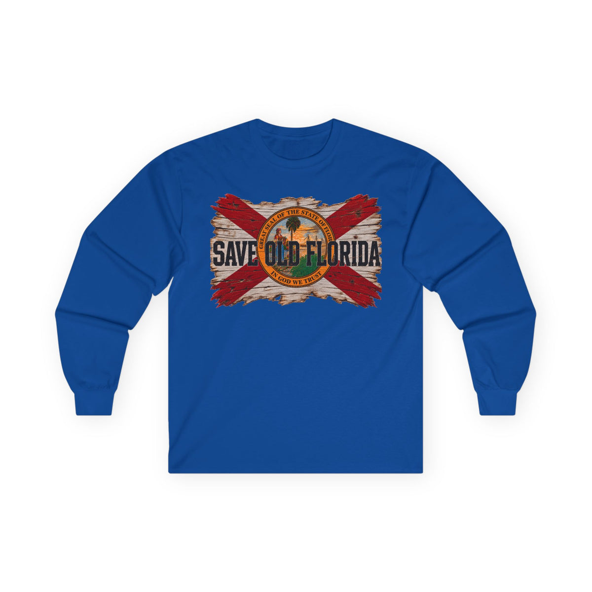 Save Old Florida Unisex Ultra Cotton Long Sleeve Tee