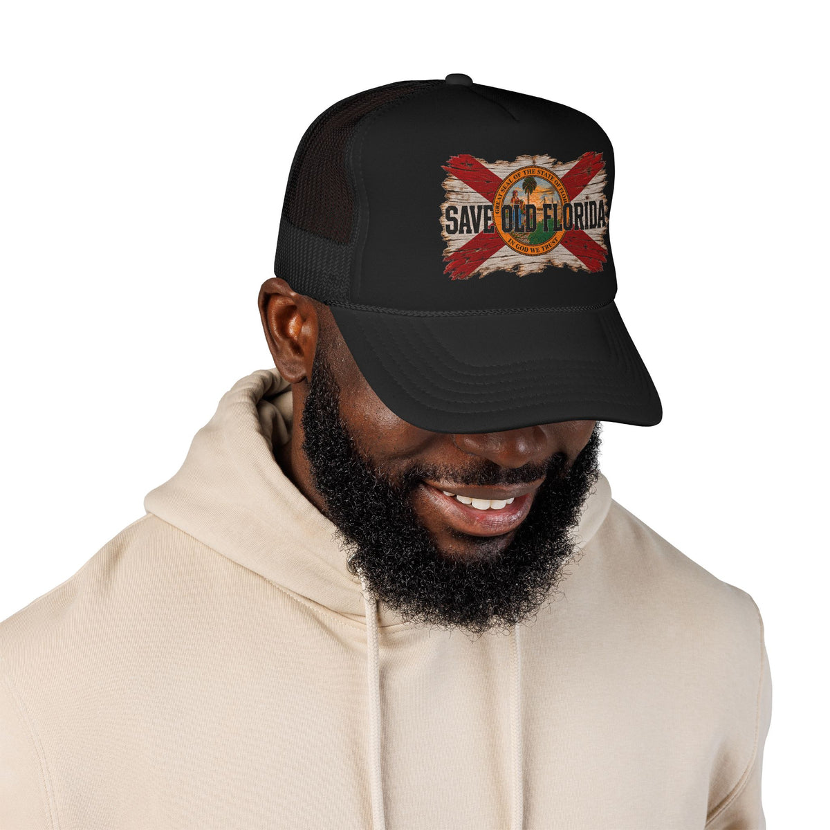 Save Old Florida Foam Trucker Hat