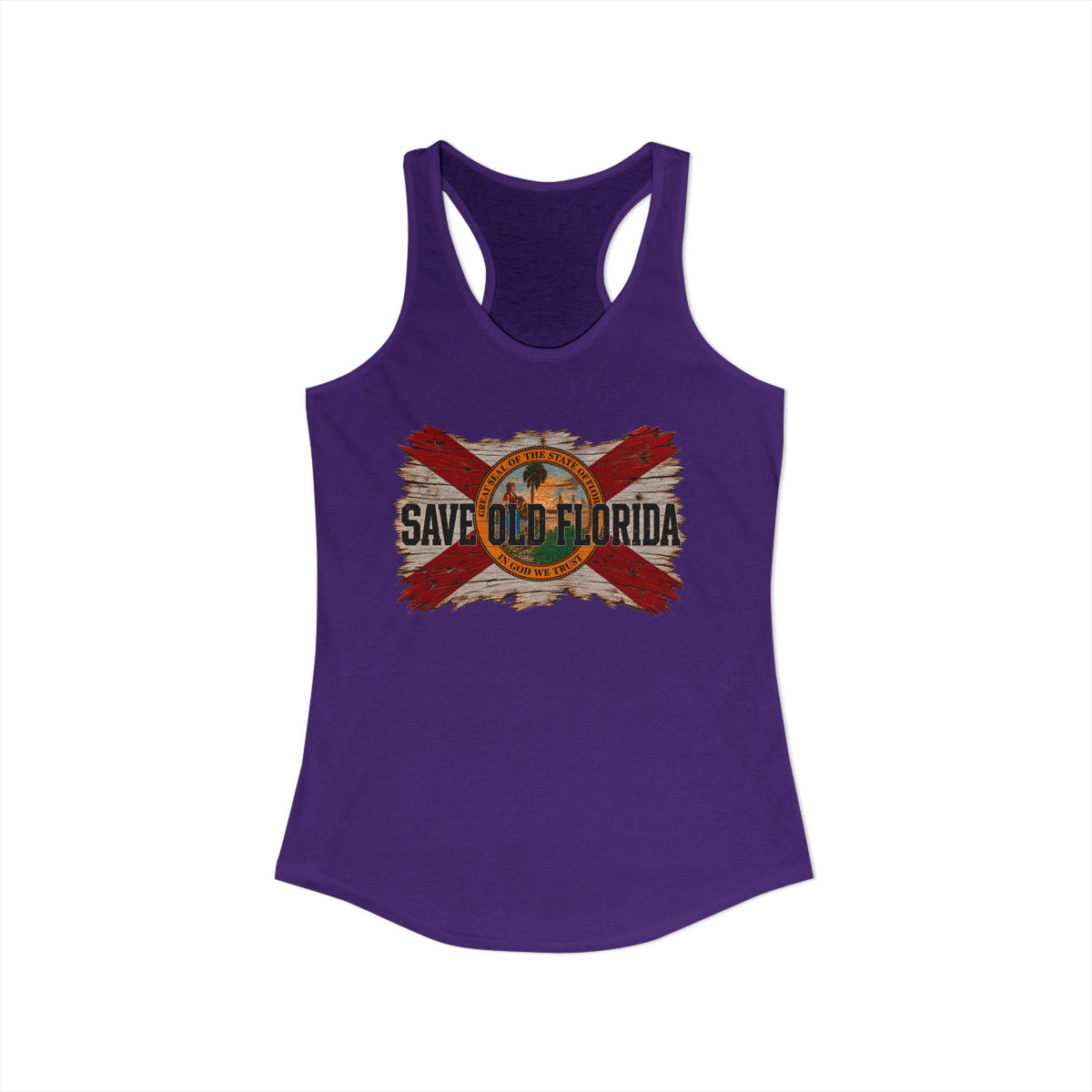 Save Old Florida Women's Racerback Tank