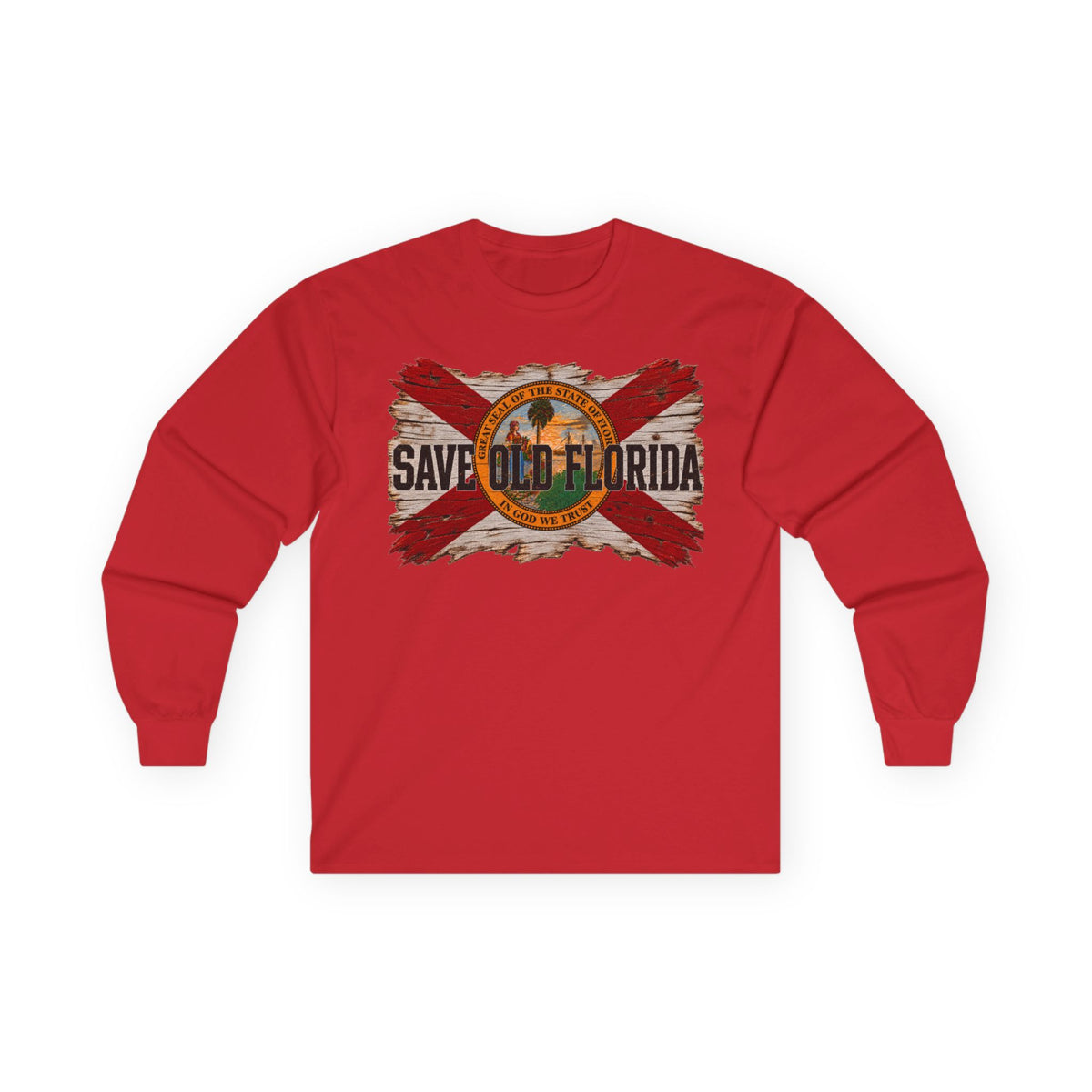 Save Old Florida Unisex Ultra Cotton Long Sleeve Tee