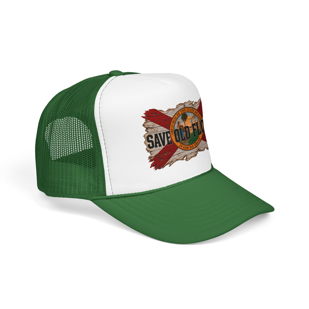 Save Old Florida Foam Trucker Hat