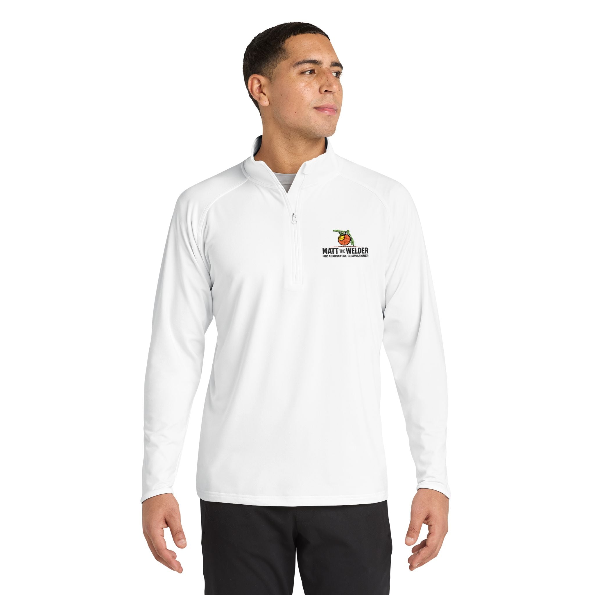 Men's Sport-Wick® Stretch Quarter-Zip Pullover (Embroidery)