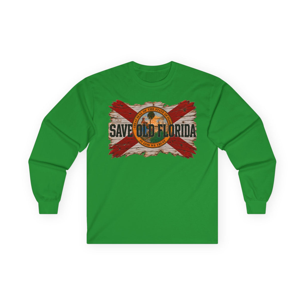Save Old Florida Unisex Ultra Cotton Long Sleeve Tee