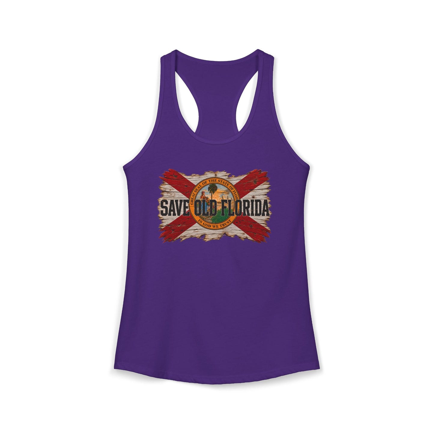 Save Old Florida Women's Racerback Tank