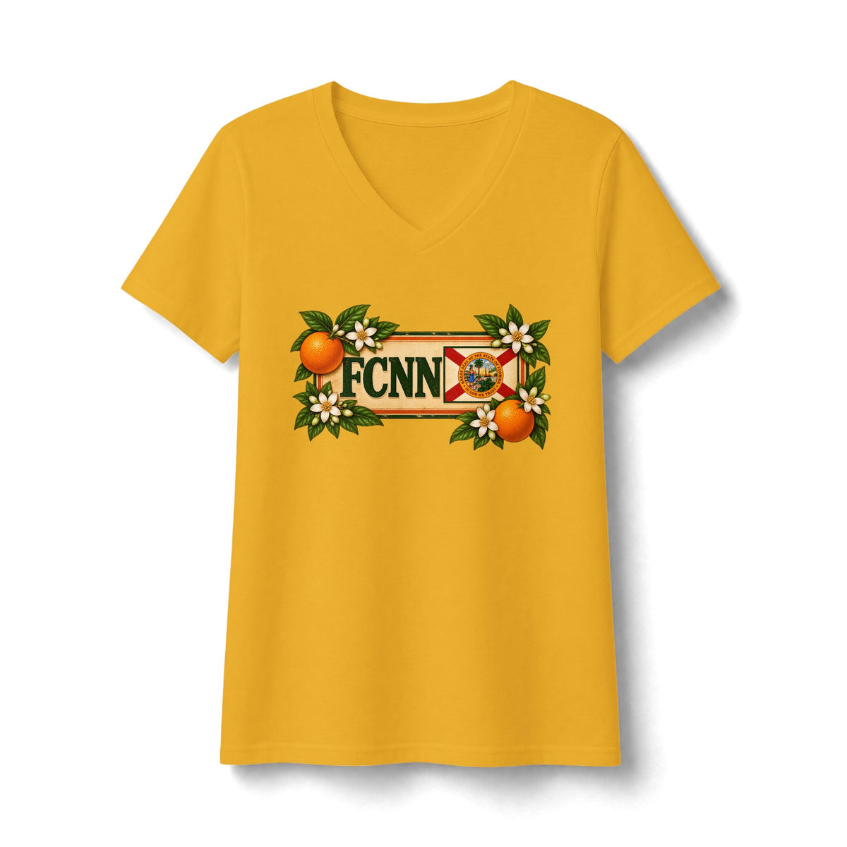 Women's FCNN  V-Neck Tee
