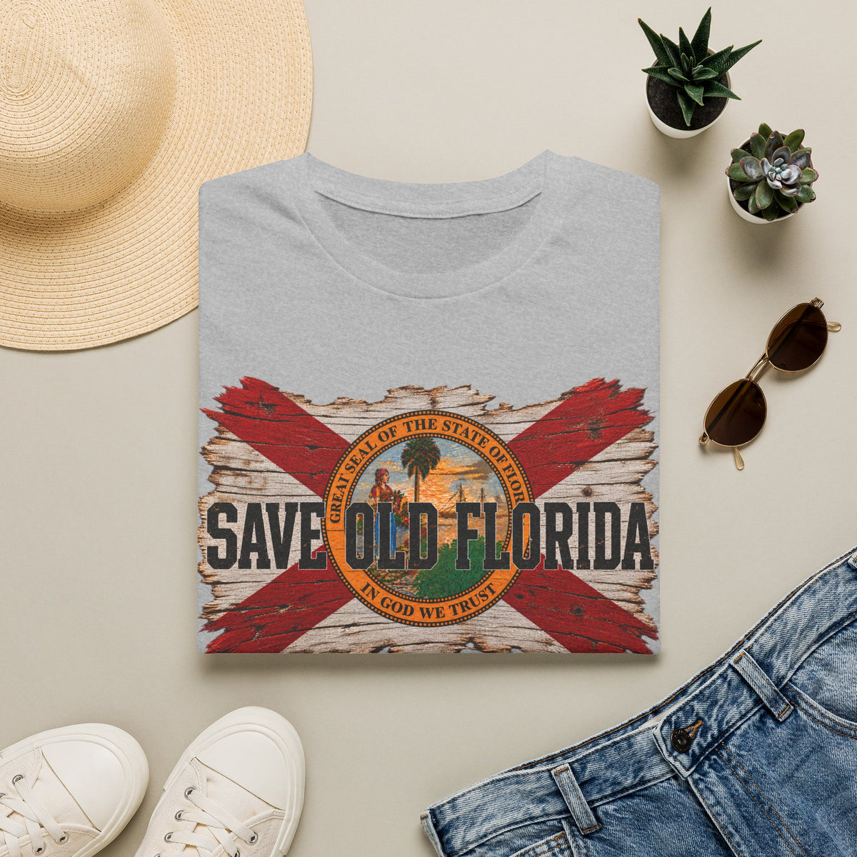 Save Old Florida Unisex Softstyle T-Shirt