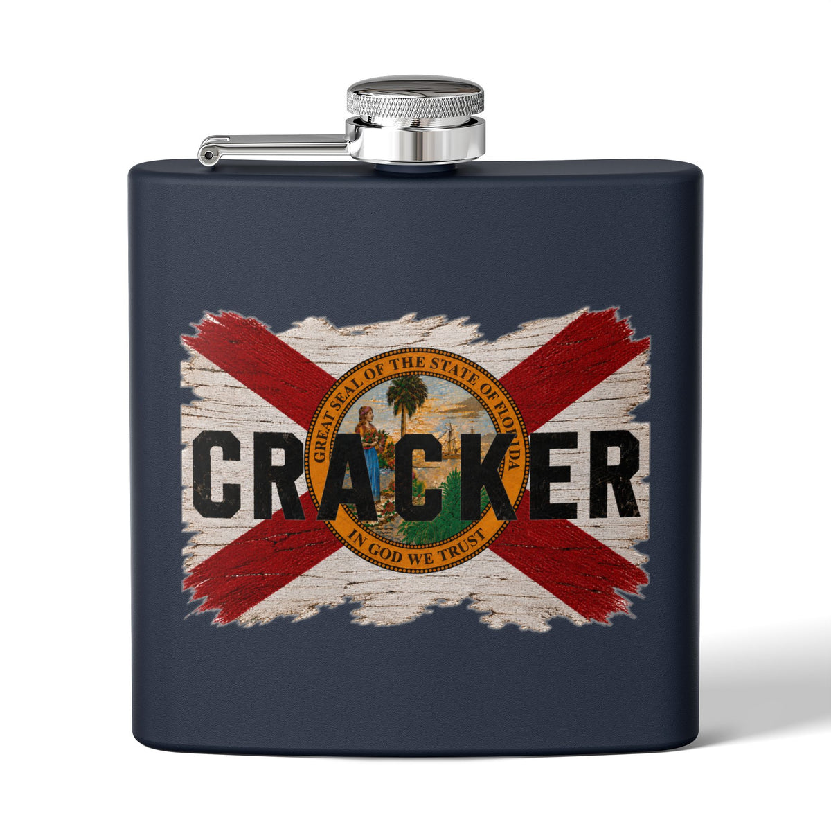 Stainless Steel Flask, 6oz