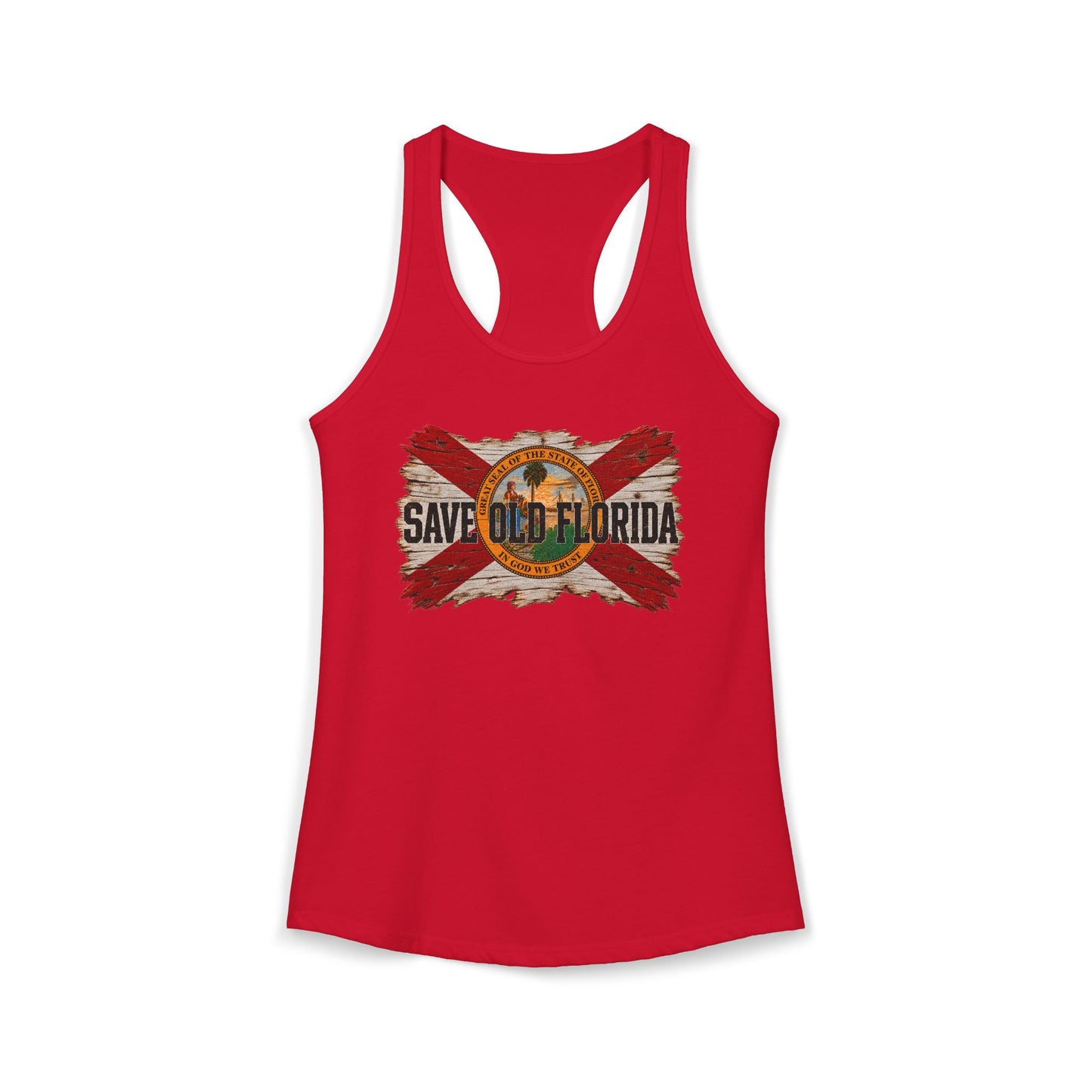 Save Old Florida Women's Racerback Tank