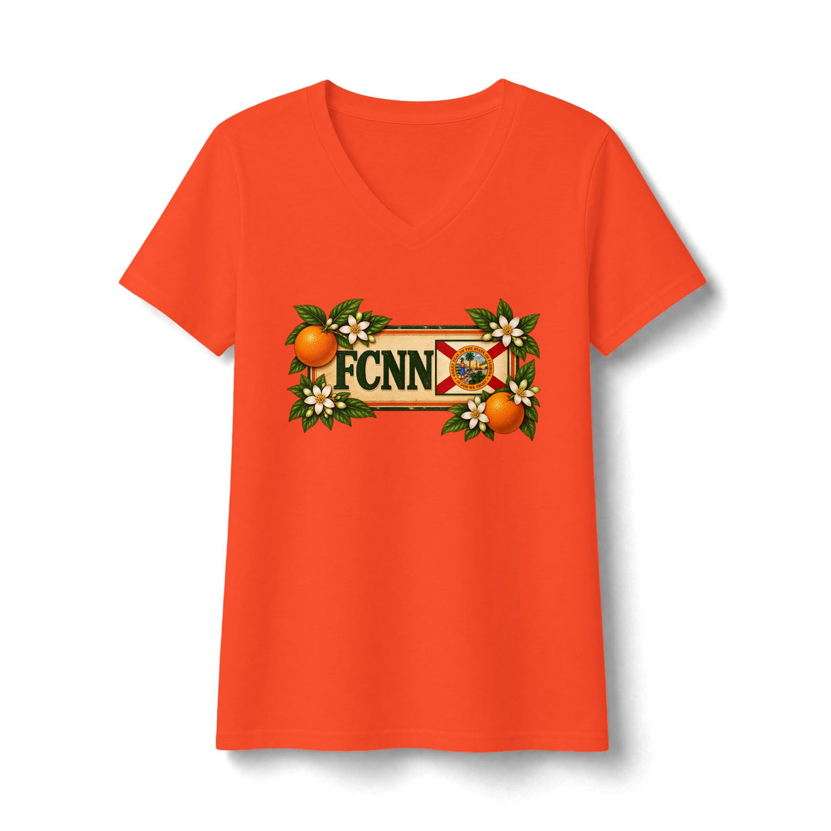 Women's FCNN  V-Neck Tee