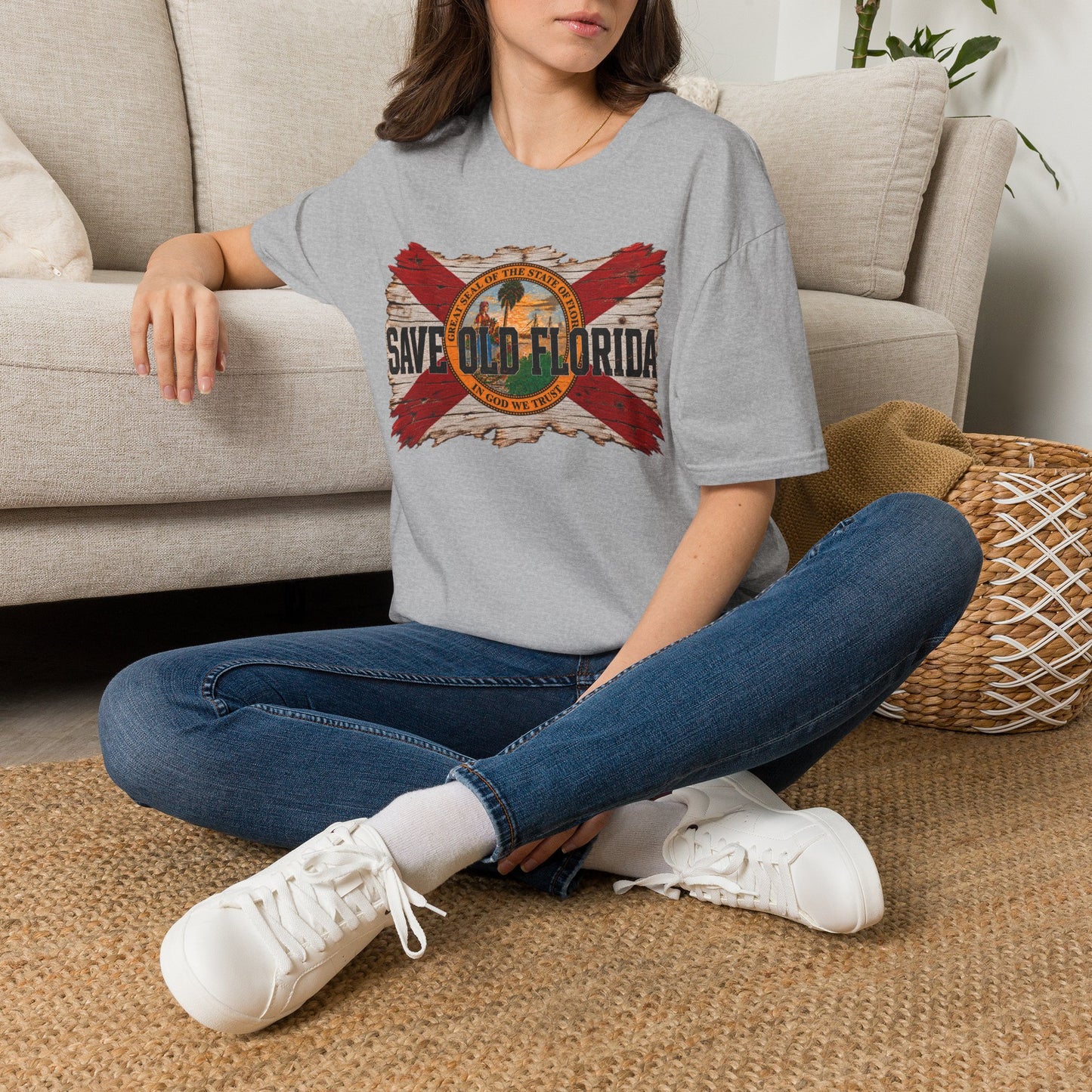 Save Old Florida Unisex Softstyle T-Shirt