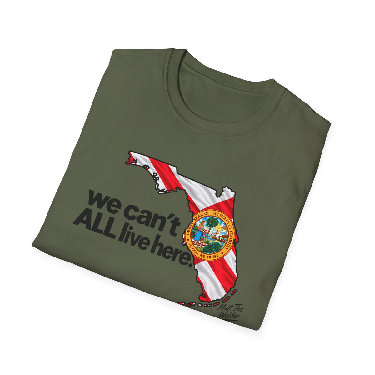 T-Shirt – "We Can’t All Live Here" Tee