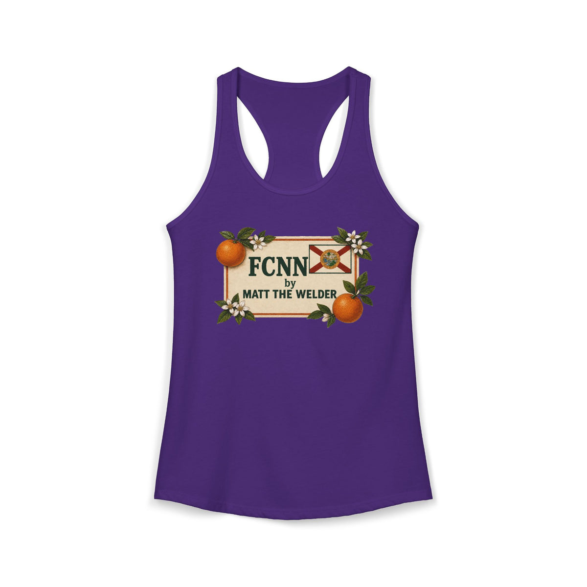 FCNN Women's Ideal Racerback Tank