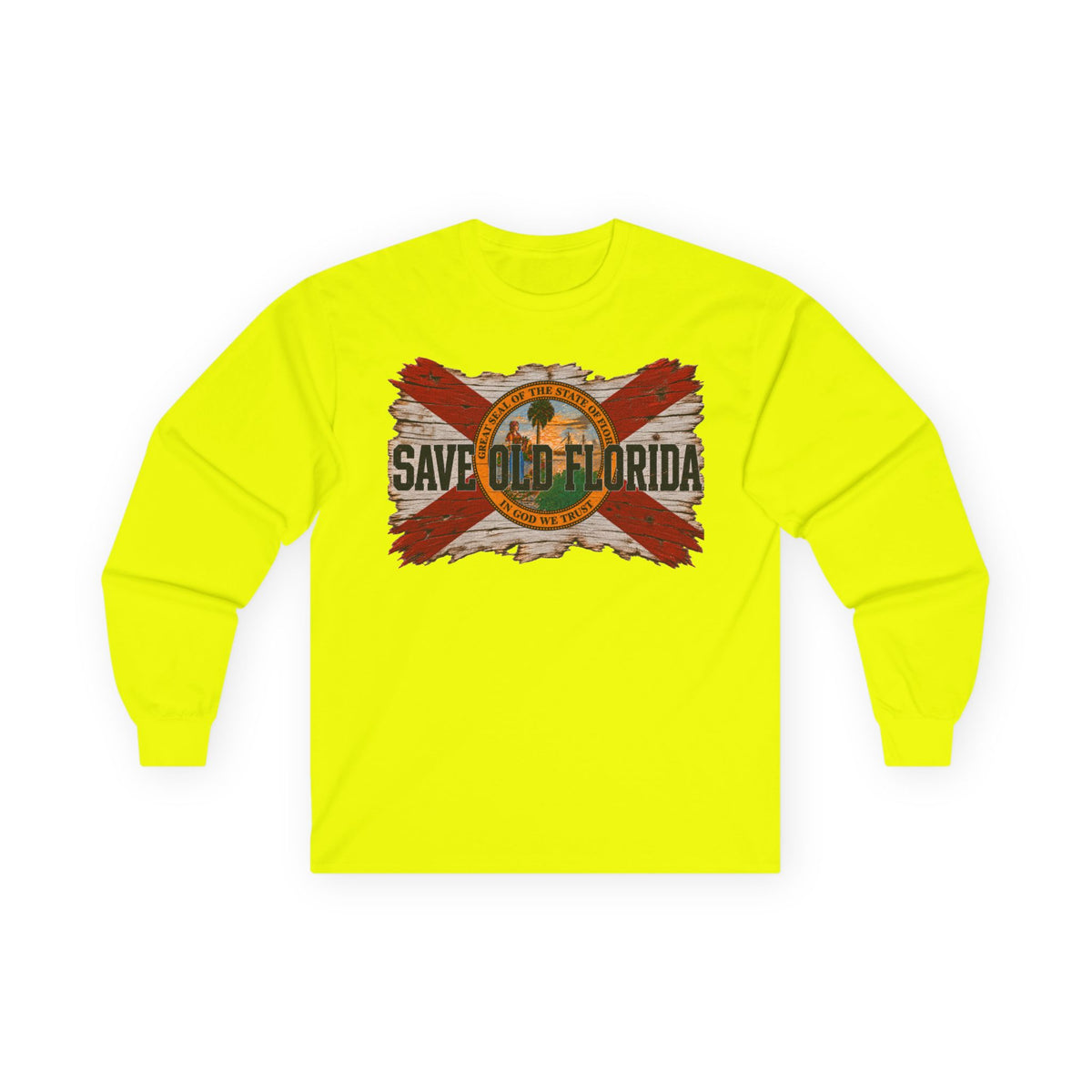 Save Old Florida Unisex Ultra Cotton Long Sleeve Tee