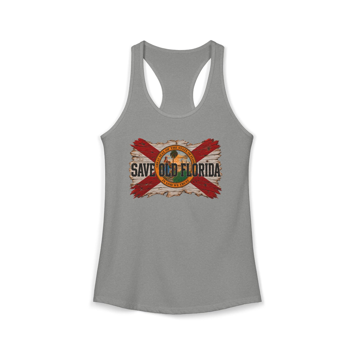 Save Old Florida Women's Racerback Tank