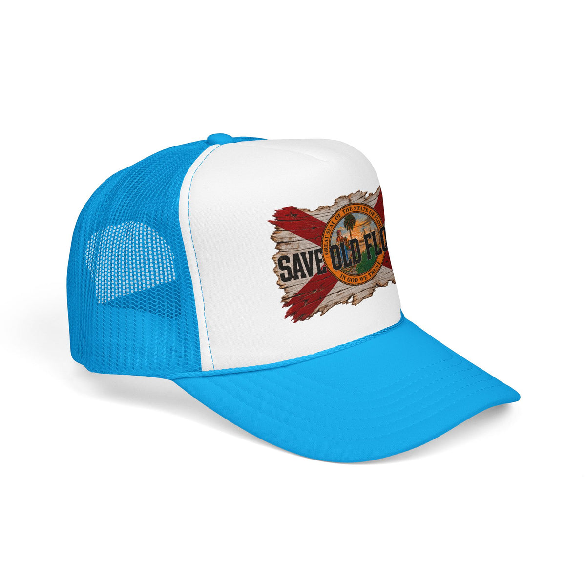 Save Old Florida Foam Trucker Hat