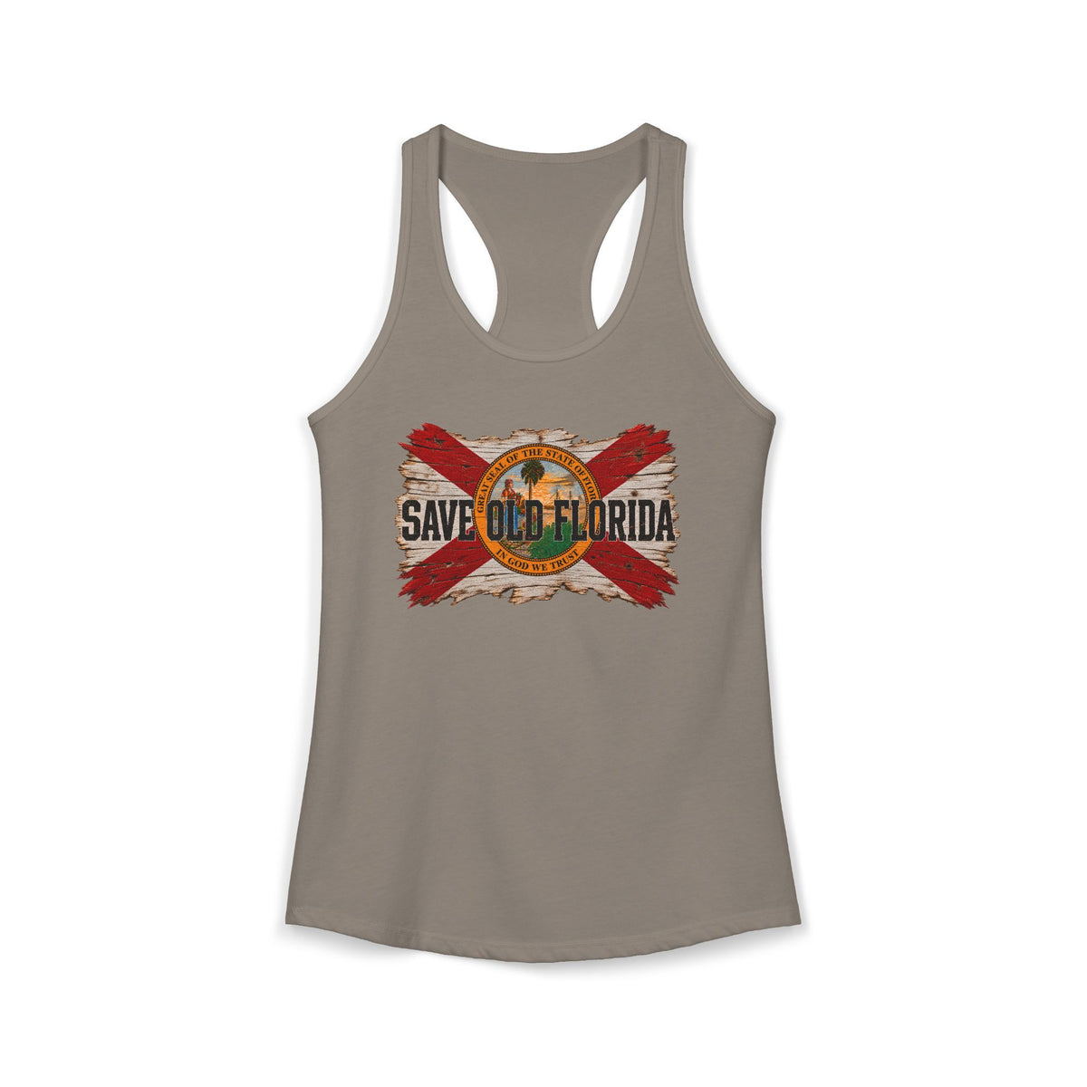Save Old Florida Women's Racerback Tank