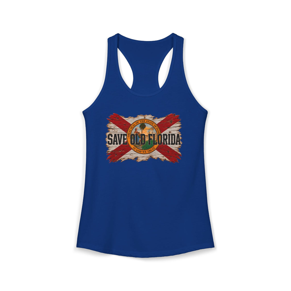 Save Old Florida Women's Racerback Tank