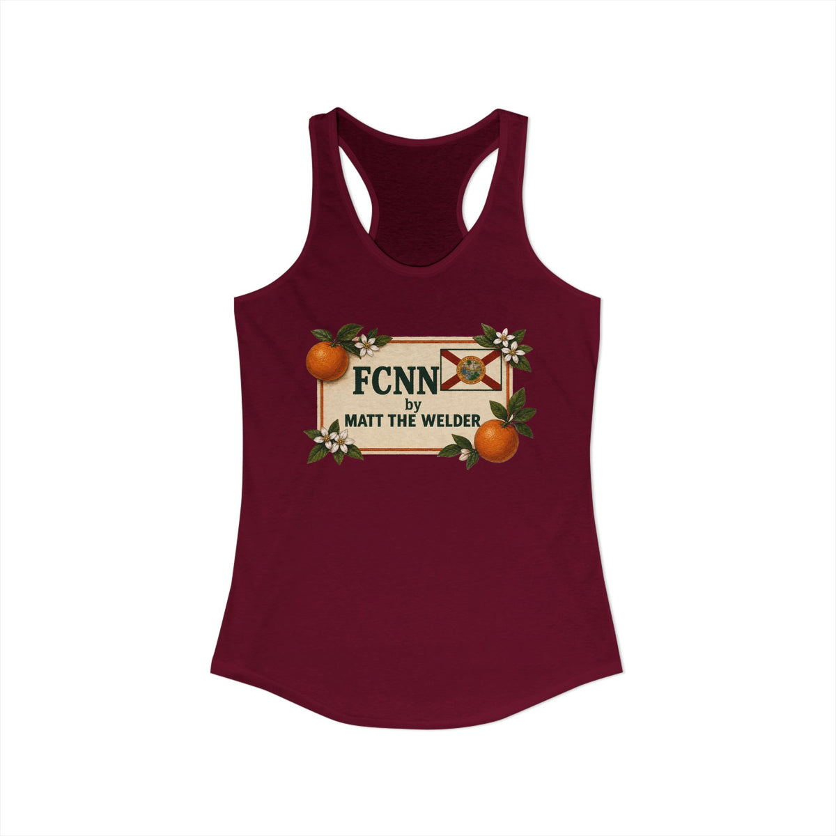 FCNN Women's Ideal Racerback Tank