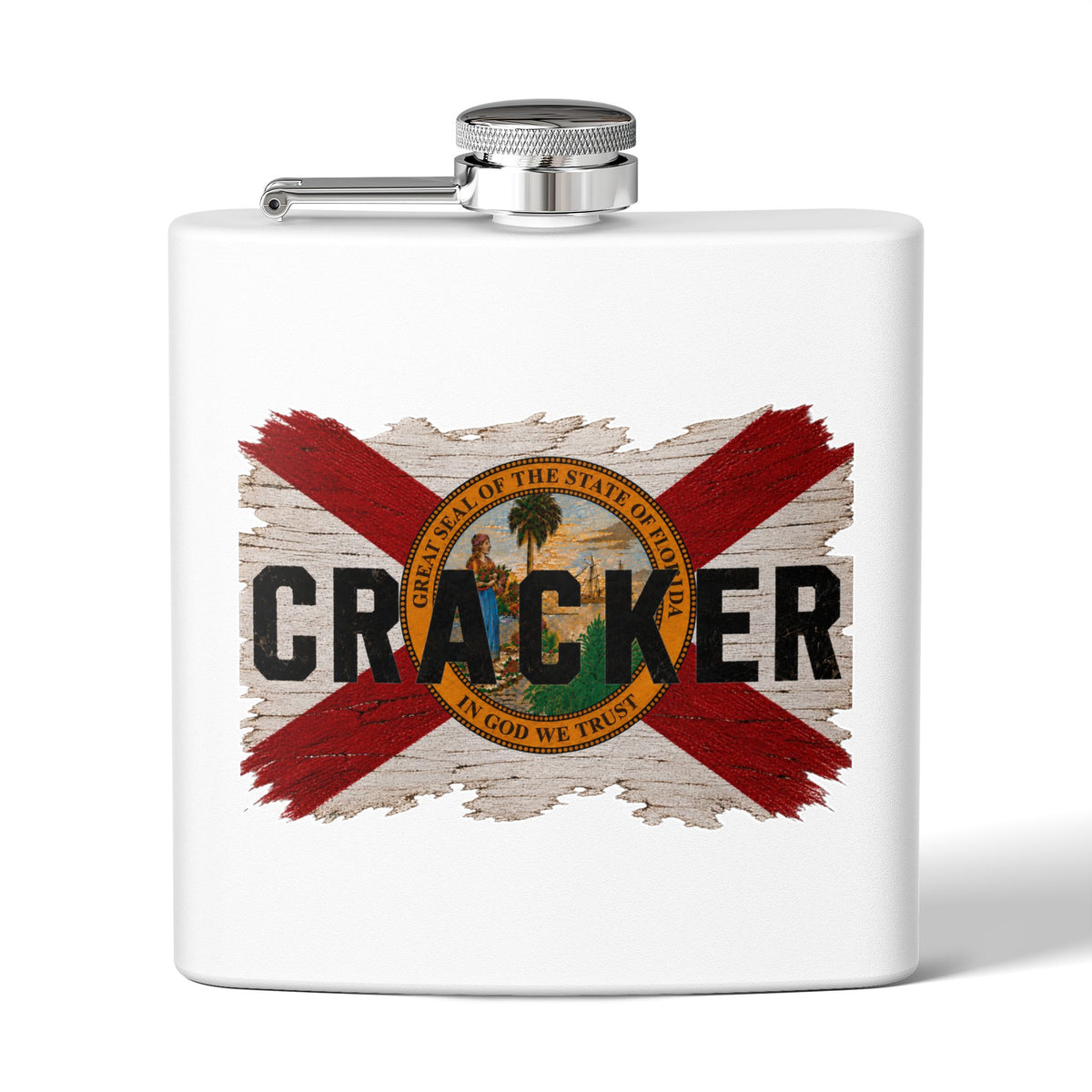 Stainless Steel Flask, 6oz
