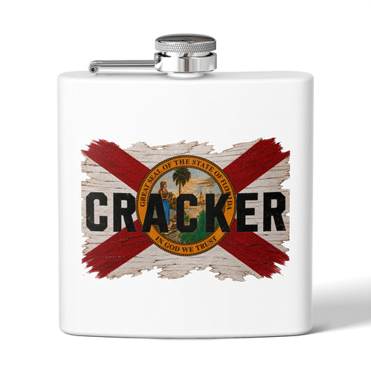 Stainless Steel Flask, 6oz