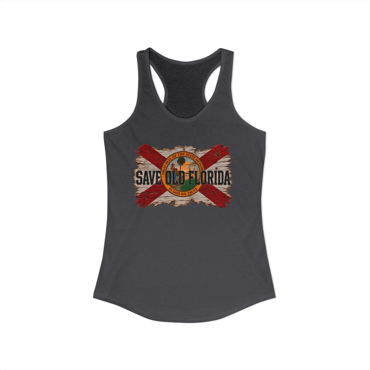 Save Old Florida Women's Racerback Tank