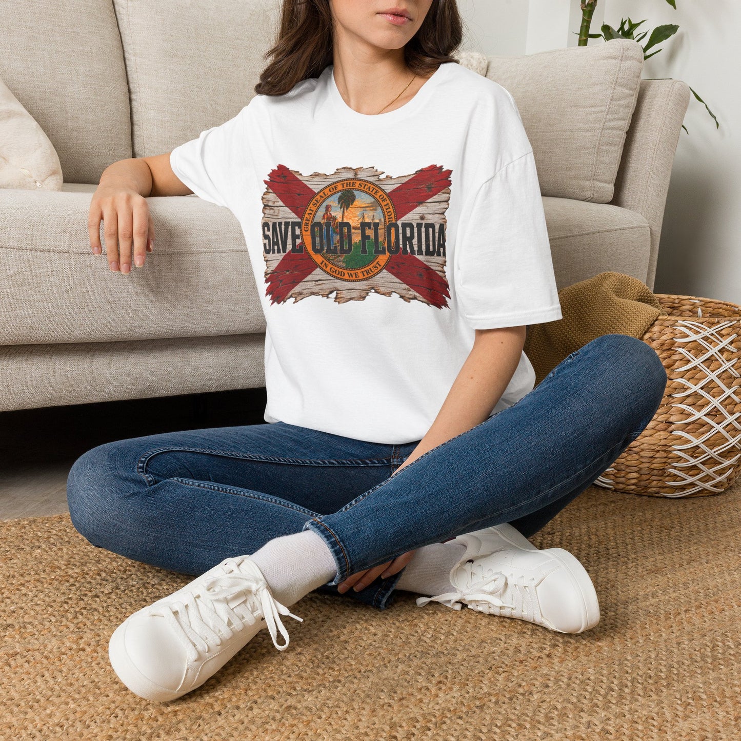 Save Old Florida Unisex Softstyle T-Shirt