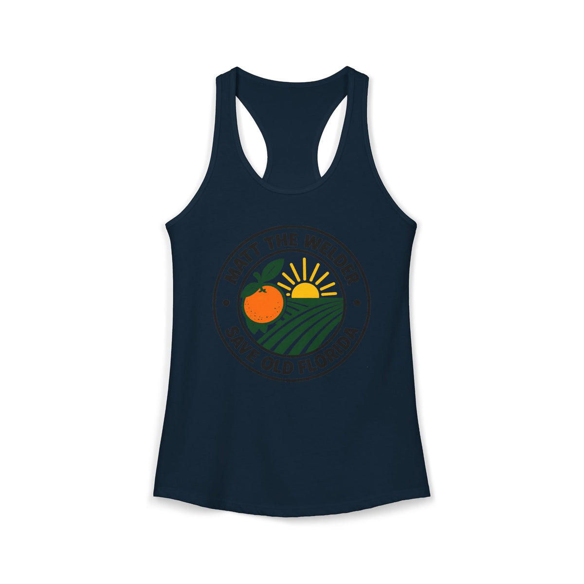 Matt The Welder Women's Ideal Racerback Tank