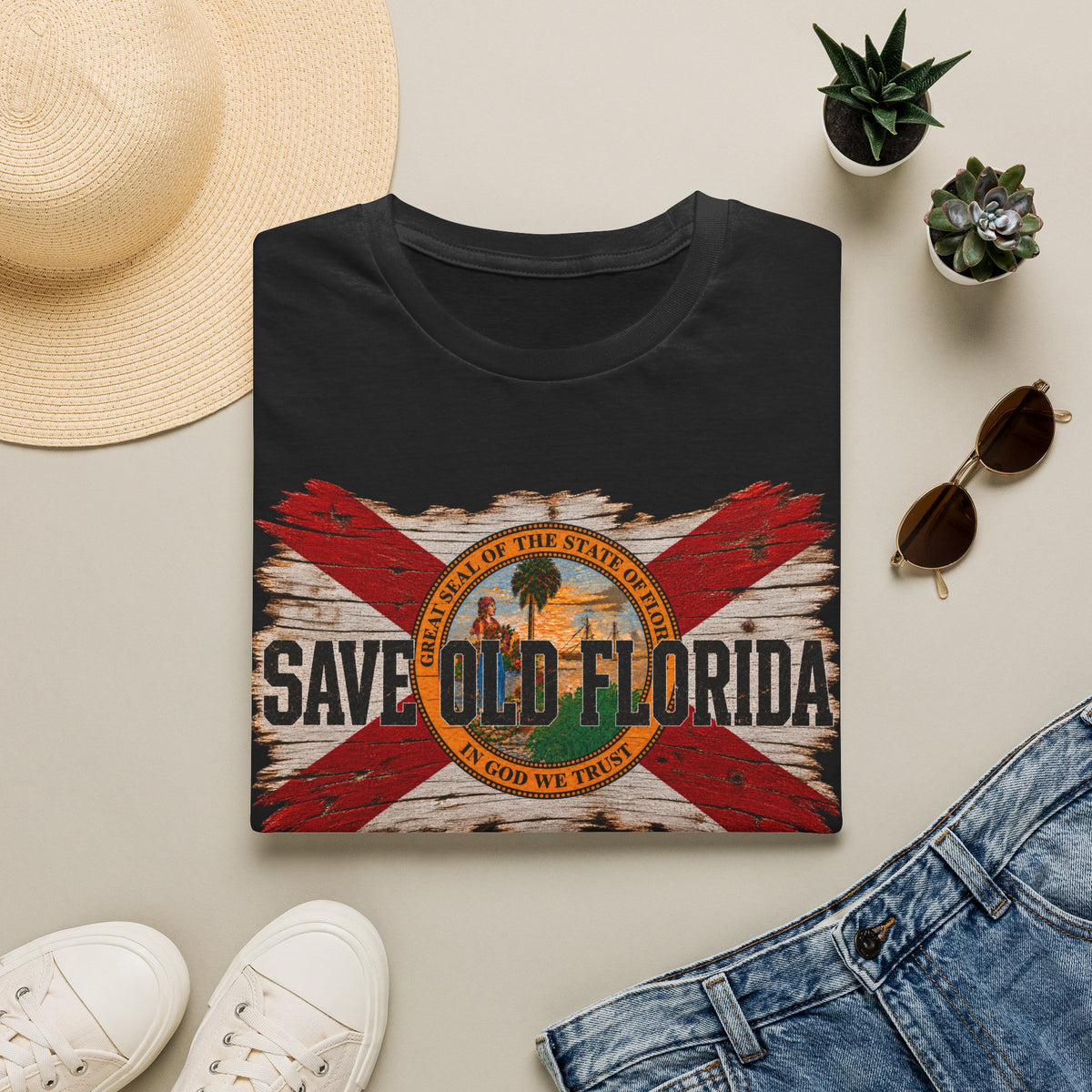Save Old Florida Unisex Softstyle T-Shirt