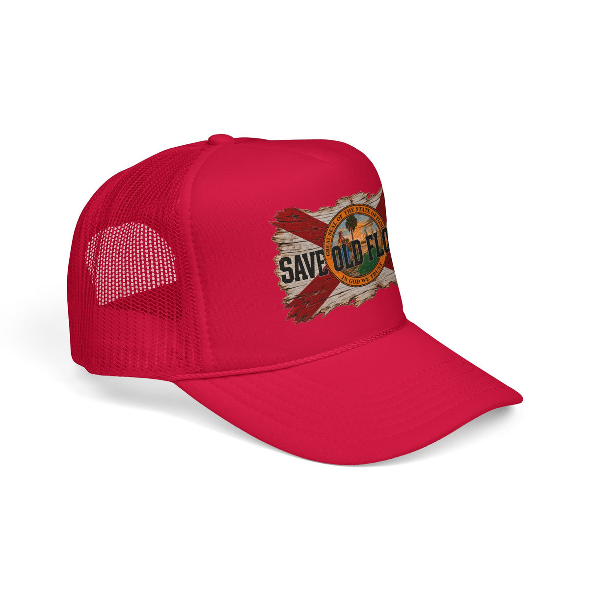 Save Old Florida Foam Trucker Hat