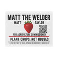 Plastic Yard Sign