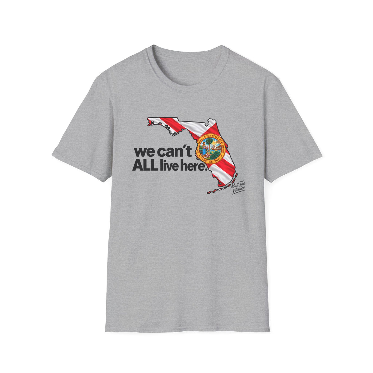 T-Shirt – "We Can’t All Live Here" Tee