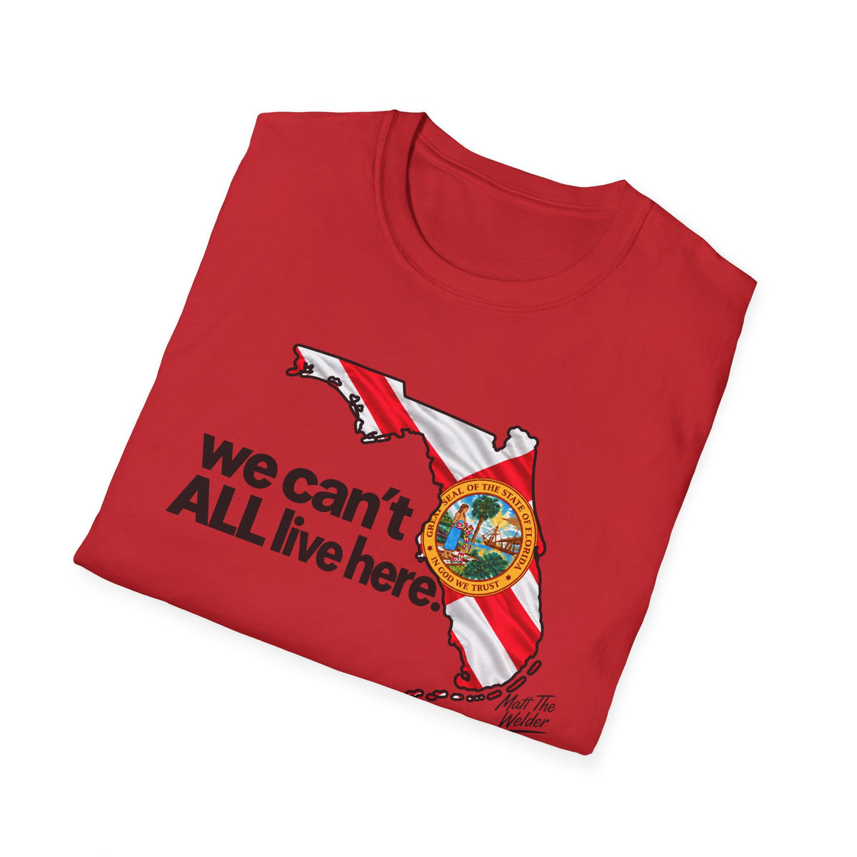 T-Shirt – "We Can’t All Live Here" Tee