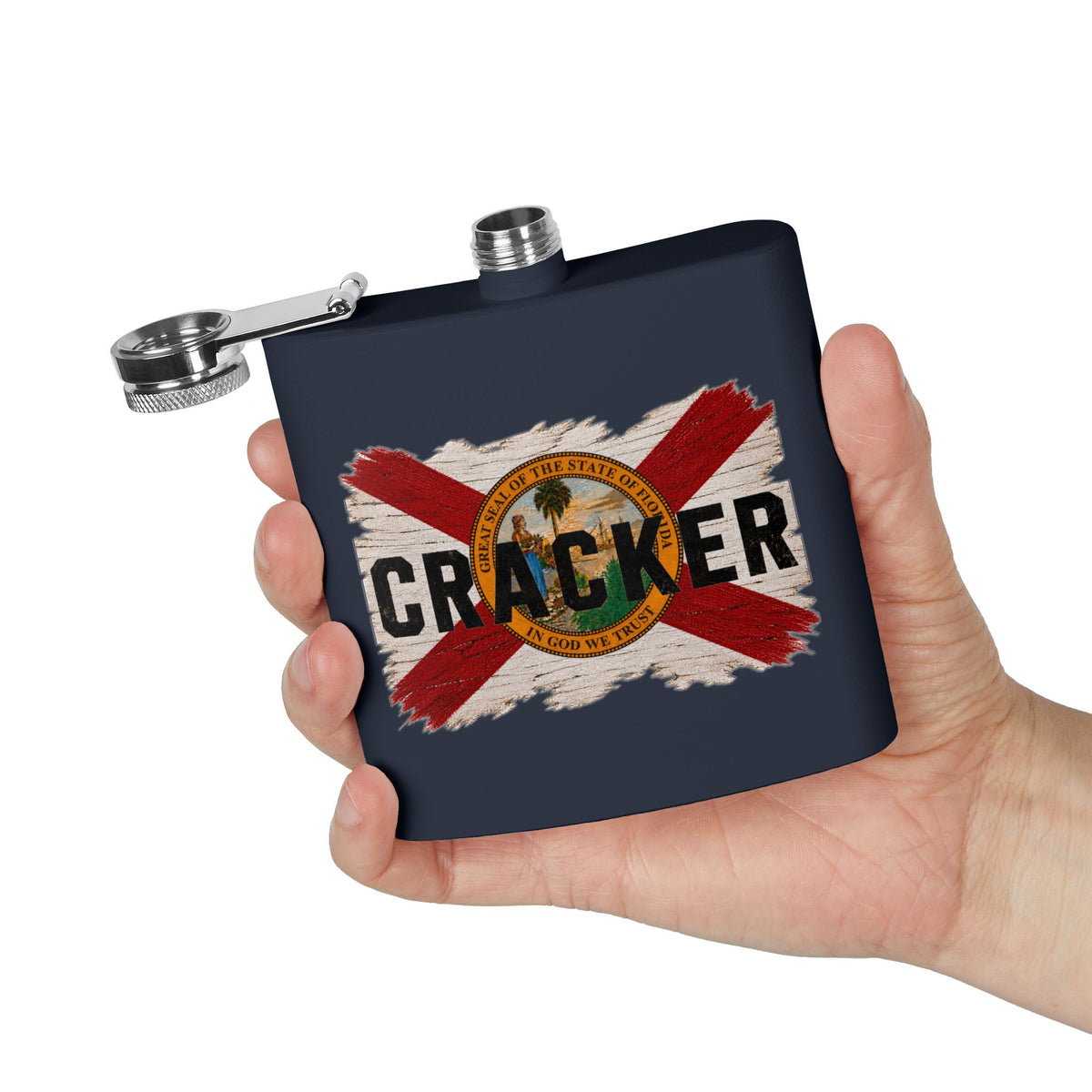Stainless Steel Flask, 6oz