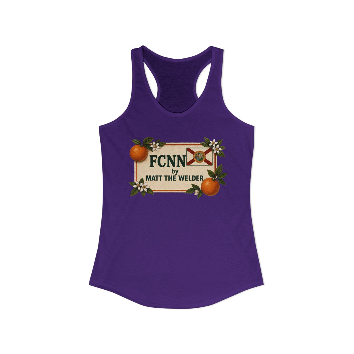 FCNN Women's Ideal Racerback Tank