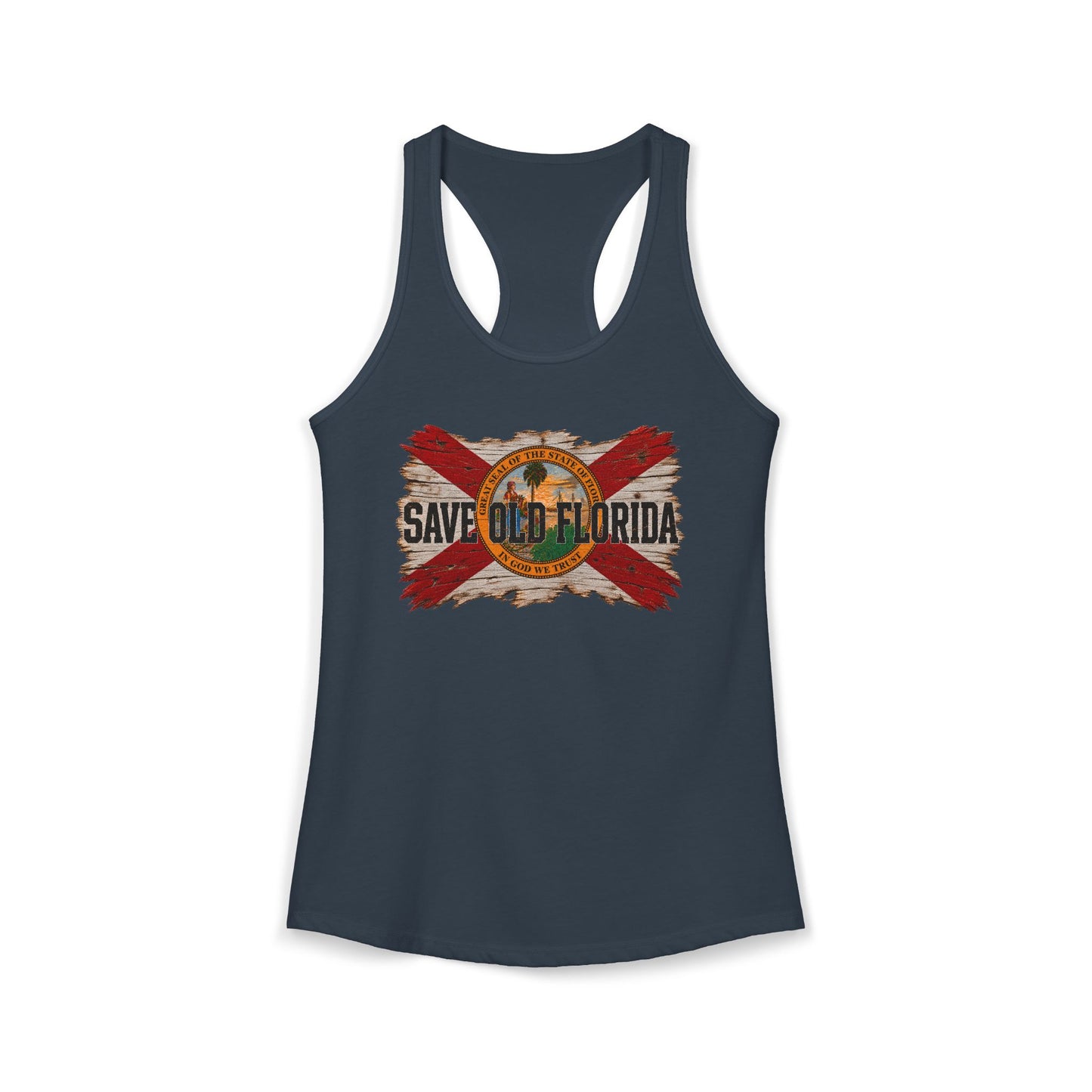 Save Old Florida Women's Racerback Tank